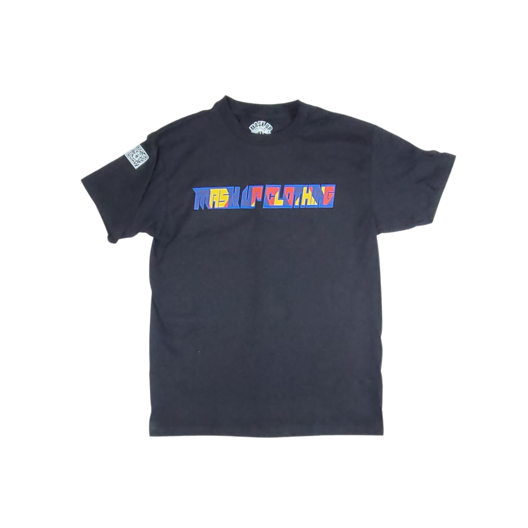 Mask Up Merch Mask Up Clothing Tri-Color Tee